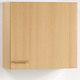 Küchenmöbel - Küchenmöbel mit melaminharzbeschichteter Oberfläche, in Farbe WEISS, in Ausführung Hängeschrank, Breite 30 cm – Farbe BUCHE – Ansicht 7
