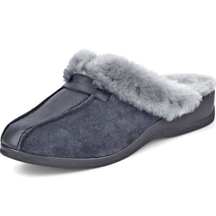 ELENA EDEN Pantoffel mit echtem Lammfellfutter