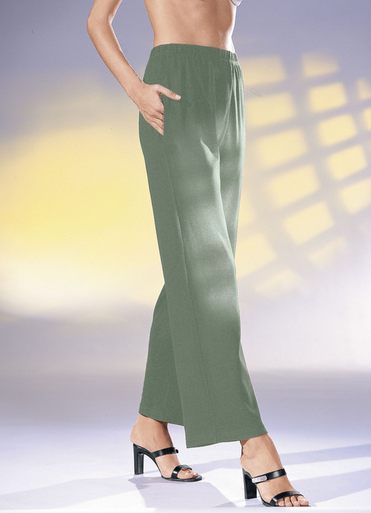 Homewear - Kombifreundliche Hosen im Zweierpack, in Größe 3XL (56/58) bis XXL (52/54), in Farbe 1X SCHILF, 1X MARINE Ansicht 1