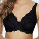 Bügel-BH - Viania Bügel-BH mit Stickereispitze, in Größe 080 bis 100, in Cup D, in Farbe WEISS – Farbe SCHWARZ – Ansicht 1