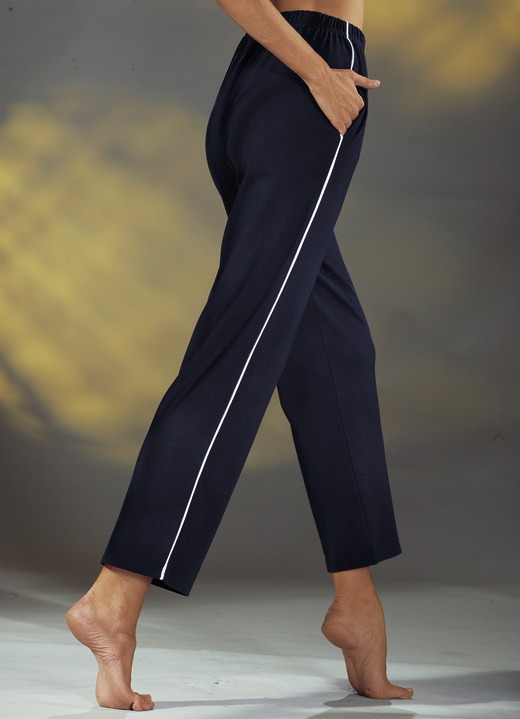 Hosen - Hose für Sport und Freizeit, in Größe 018 bis 058, in Farbe MARINE Ansicht 1