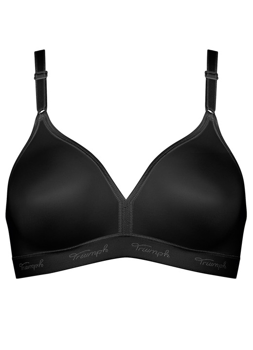 Soft-BH - Triumph-Micro Fun-BH mit vorgeformten Cups, in Größe 075 bis 090, in Cup B, in Farbe WEISS Ansicht 12