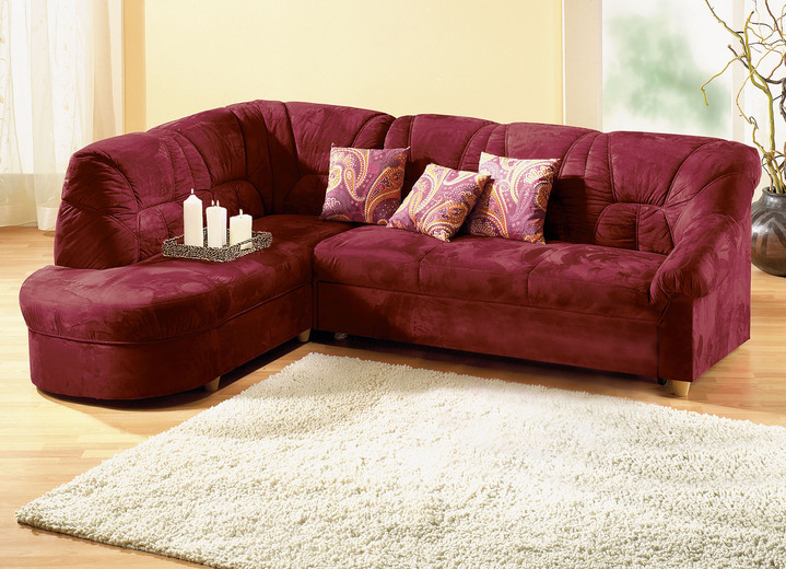 Polsterecken - Polstermöbel in verschiedenen Bezugsvarianten, in Farbe BEIGE, in Ausführung Hocker Ansicht 17