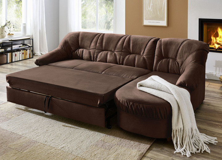 Polsterecken - Polstermöbel in verschiedenen Bezugsvarianten, in Farbe BEIGE, in Ausführung Hocker Ansicht 14