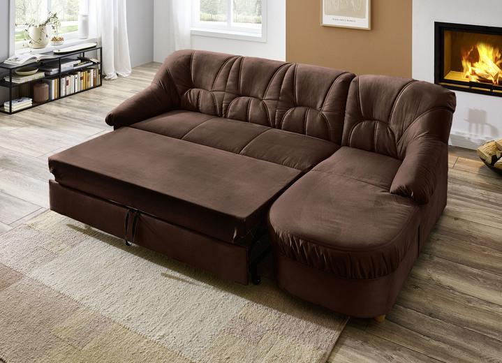 Polsterecken - Polstermöbel in verschiedenen Bezugsvarianten, in Farbe BEIGE, in Ausführung Hocker Ansicht 15