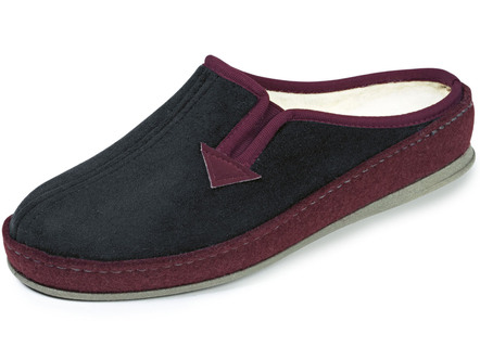 Atmungsaktive Damen-Hauschuhe, mit Gummizug