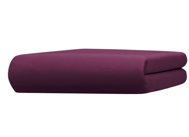 Spannbetttücher - Edel-Jersey-Spannbetttuch mit Elasthan, in Größe 133 (1x 90–120/190–220 cm, Matratzenhöhe 18–35 cm) bis 938 (1x 180–200/200–220 cm, für Topperhöhe 4–10 cm), in Farbe LINDGRÜN, in Ausführung Edel-Jersey-Stretch Deluxe Ansicht 9