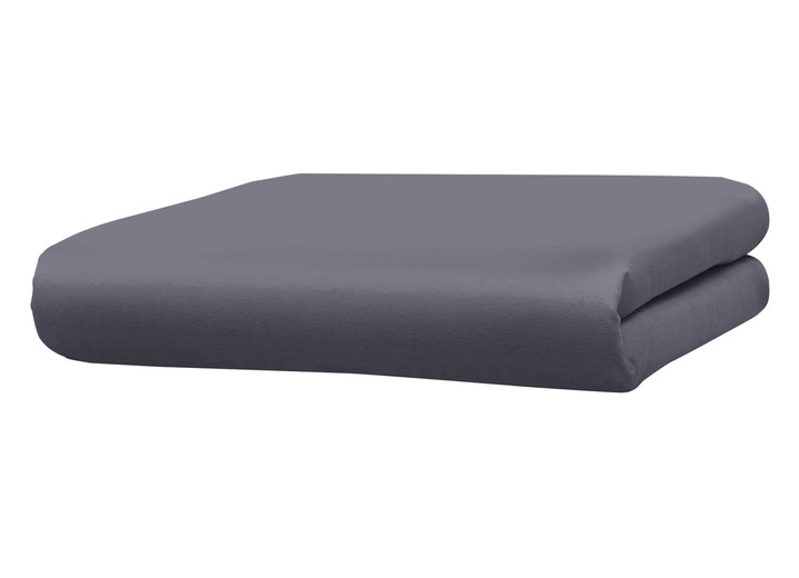 Spannbetttücher - Superweiche Spannbetttücher und Kissenbezüge, in Größe 120 (1 Kissenbezug, 80/ 80 cm) bis 138 (1 Spannbettuch, 180–200/200 cm), in Farbe HELLBLAU Ansicht 9