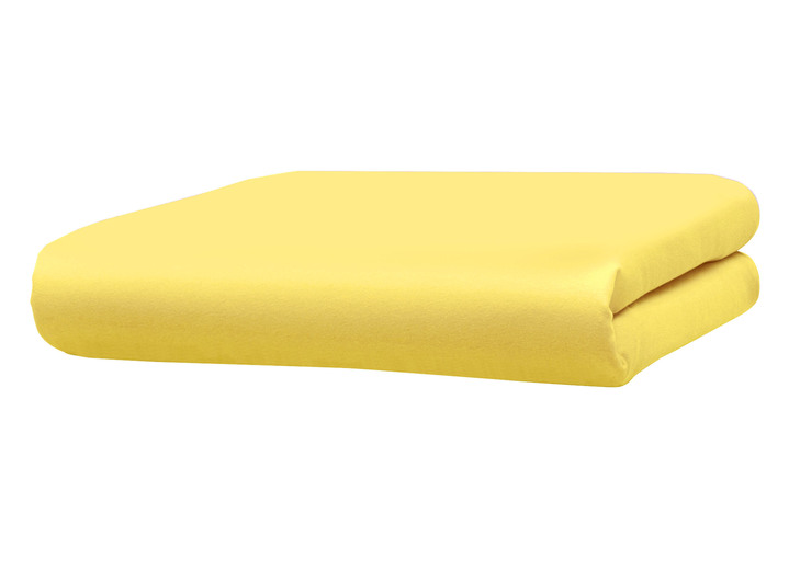 Spannbetttücher - Superweiche Spannbetttücher und Kissenbezüge, in Größe 120 (1 Kissenbezug, 80/ 80 cm) bis 138 (1 Spannbettuch, 180–200/200 cm), in Farbe HELLBLAU Ansicht 19