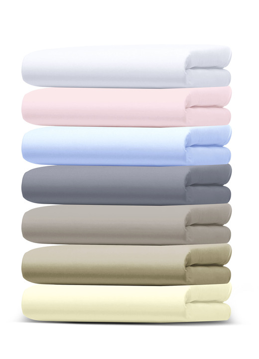 Spannbetttücher - Antibakterielles Inkontinenz-Spannbetttuch aus 100% Baumwolle, in Größe 129 (70/140 cm) bis 138 (180/200 cm), in Farbe WEISS Ansicht 2