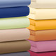 Spannbetttücher - Doppel-Jersey Spannbetttuch – Farbe BLAU – Ansicht 2 Spannbetttücher - Doppel-Jersey Spannbetttuch, in Größe 133 (1x 90-100/200 cm) bis 138 (1x 180–200/200 cm), in Farbe BLAU – Farbe BLAU – Ansicht 2