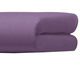 Spannbetttücher - Strapazierfähiges Multi-Stretch-Jersey-Spannbetttuch, in Größe 133 (1 Spannbetttuch, 90–100/200 cm) bis 138 (1 Spannbetttuch, 180–200/200 cm), in Farbe SAND – Farbe LILA – Ansicht 1