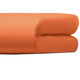 Spannbetttücher - Strapazierfähiges Multi-Stretch-Jersey-Spannbetttuch, in Größe 133 (1 Spannbetttuch, 90–100/200 cm) bis 138 (1 Spannbetttuch, 180–200/200 cm), in Farbe TÜRKIS – Farbe ORANGE – Ansicht 1