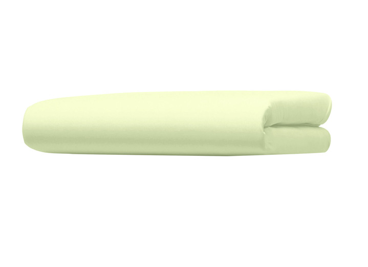 Spannbetttücher - Doppel-Jersey Spannbetttuch Ansicht 5 Spannbetttücher - Doppel-Jersey Spannbetttuch, in Größe 133 (1x 90-100/200 cm) bis 138 (1x 180–200/200 cm), in Farbe BLAU Ansicht 5