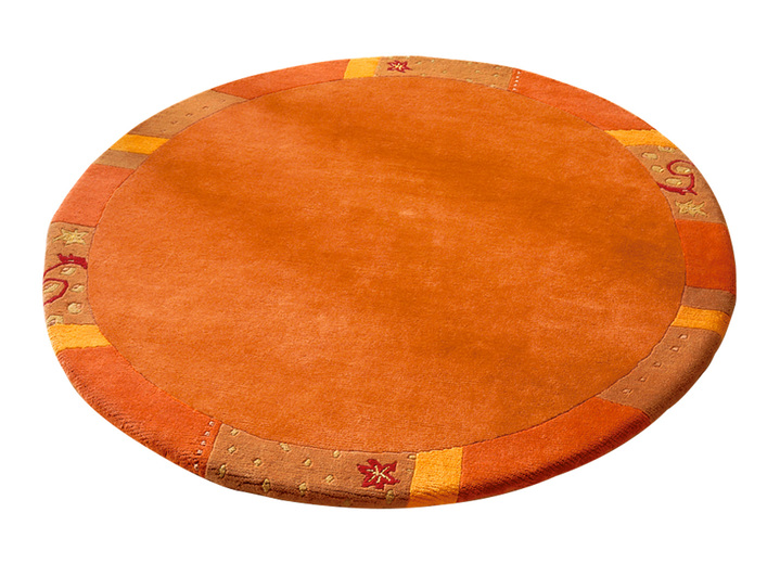 Klassisch - Handgetuftete Brücken, Teppiche und Bettumrandung Ansicht 16 Klassisch - Handgetuftete Brücken, Teppiche und Bettumrandung, in Größe 011 (Brücke,  60x 90 cm) bis 325 (Bettumrandung, 3-tlg.), in Farbe BLAU Ansicht 16