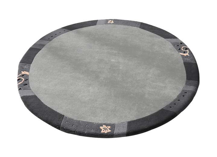 Klassisch - Handgetuftete Brücken, Teppiche und Bettumrandung Ansicht 13 Klassisch - Handgetuftete Brücken, Teppiche und Bettumrandung, in Größe 011 (Brücke,  60x 90 cm) bis 325 (Bettumrandung, 3-tlg.), in Farbe BLAU Ansicht 13