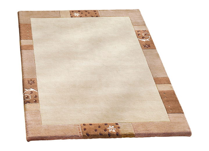 Klassisch - Handgetuftete Brücken, Teppiche und Bettumrandung, in Größe 011 (Brücke,  60x 90 cm) bis 325 (Bettumrandung, 3-tlg.), in Farbe GRAU Ansicht 18