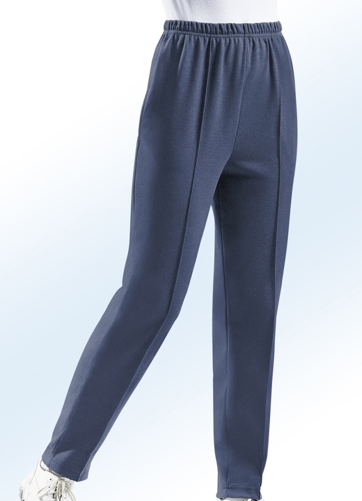 Freizeithosen - Freizeithose in 5 Farben, in Größe 019 bis 052, in Farbe HELLJEANS Ansicht 3