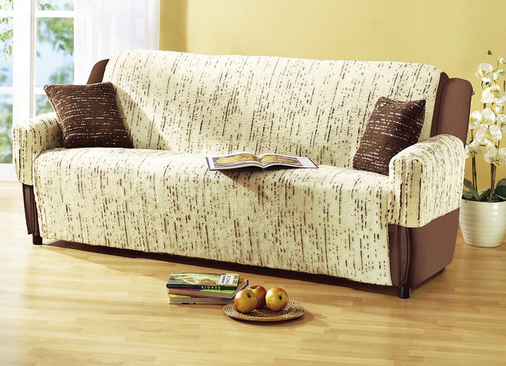 Sessel- & Sofaüberwürfe - Geschmackvolle Wohnaccessoires in flauschiger Qualität, in Größe 100 (2er-Set Füllkissen) bis 895 (2er-Set Stuhlkissen), in Farbe NATUR Ansicht 1