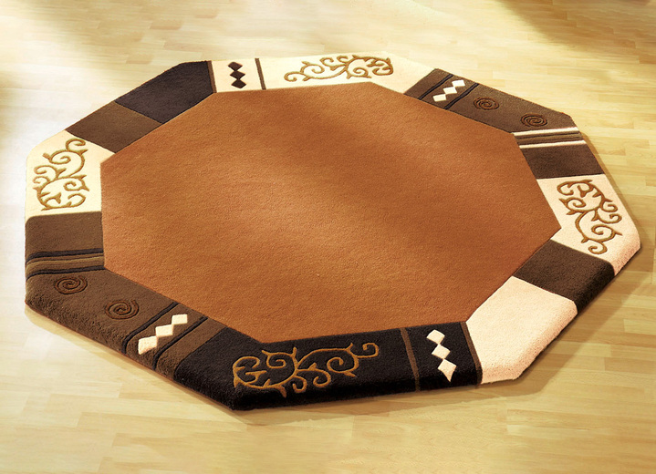 Bettumrandungen - Handgetuftete Brücken, Teppiche und Bettumrandungen, in Größe 103 (Brücke, 60x90 cm) bis 325 (Bettumrandung, 3-teilig), in Farbe GRAU Ansicht 16