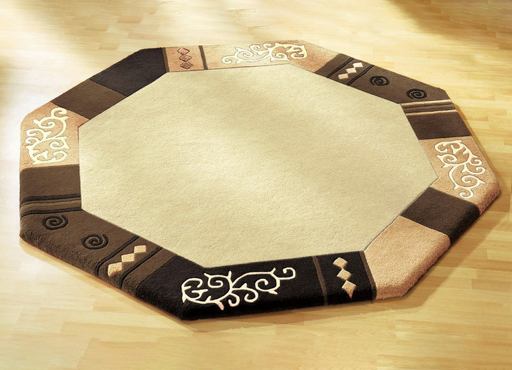 Bettumrandungen - Handgetuftete Brücken, Teppiche und Bettumrandungen, in Größe 103 (Brücke, 60x90 cm) bis 325 (Bettumrandung, 3-teilig), in Farbe GRAU Ansicht 15