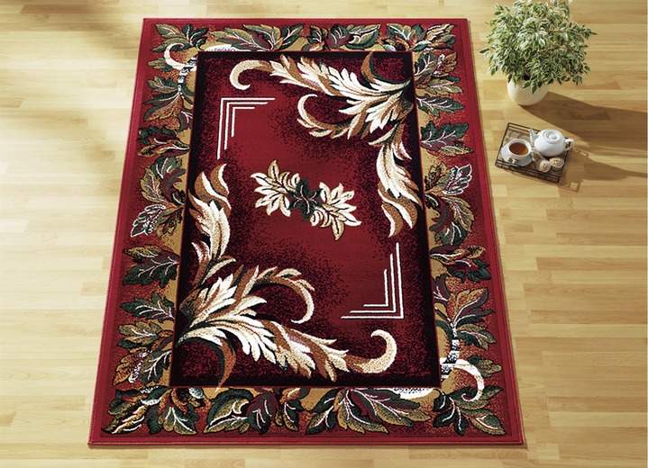 Klassisch - Brücken/Teppiche und Bettumrandungen mit Mittelmotiv, in Größe 103 (Brücke, 60x 90 cm) bis 315 (2 Vorleger 60x110 cm und 1 Läufer 60x320 cm), in Farbe BLAU MITTELM. Ansicht 3