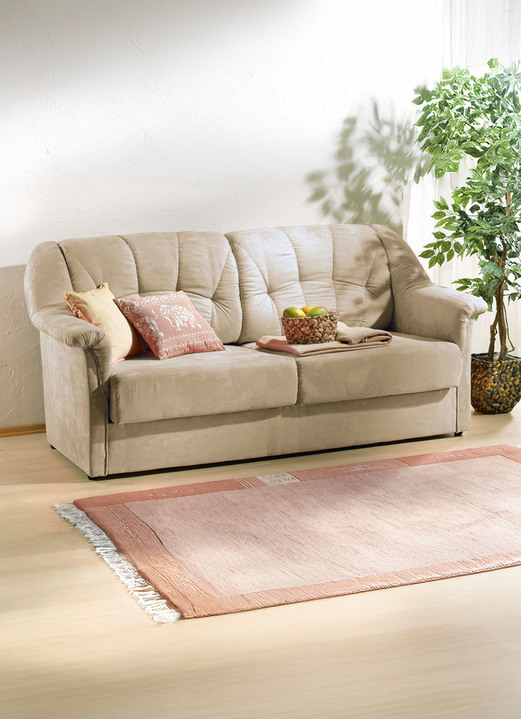 Klassische Möbel - Verwandlungssofa mit hochwertiger Polsterung, in Farbe TERRA Ansicht 7