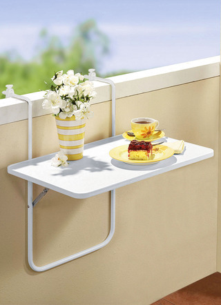 Praktischer Balkon-Hängetisch