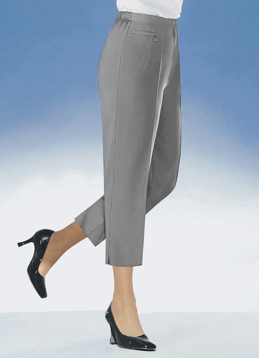 Hosen - 7/8-lange Komforthose Ansicht 2 Hosen - 7/8-lange Komforthose, in Größe 019 bis 054, in Farbe ECRU Ansicht 2