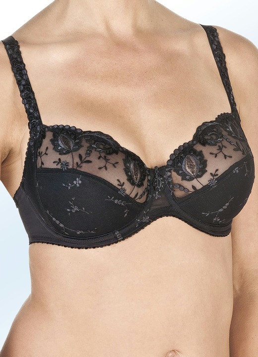 Bügel-BH - Felina Conturelle-Bügel-BH mit Stickereispitze, in Größe 070 bis 100, in Cup F, in Farbe WEISS Ansicht 10