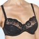 Bügel-BH - Felina Conturelle-Bügel-BH mit Stickereispitze, in Größe 070 bis 100, in Cup G, in Farbe WEISS – Farbe SCHWARZ – Ansicht 4