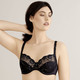 Bügel-BH - Felina Conturelle-Bügel-BH mit Stickereispitze – Farbe SCHWARZ – Ansicht 1 Bügel-BH - Felina Conturelle-Bügel-BH mit Stickereispitze, in Größe 070 bis 100, in Cup G, in Farbe WEISS – Farbe SCHWARZ – Ansicht 1