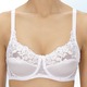 Damenmode - Naturana Zweierpack Bügel-BH mit Tüllstickerei im Vorderteil – Farbe 2X WEISS – Ansicht 1 Damenmode - Naturana Zweierpack Bügel-BH mit Tüllstickerei im Vorderteil, in Größe 075 bis 105, in Cup B, in Farbe 2X WEISS – Farbe 2X WEISS – Ansicht 1