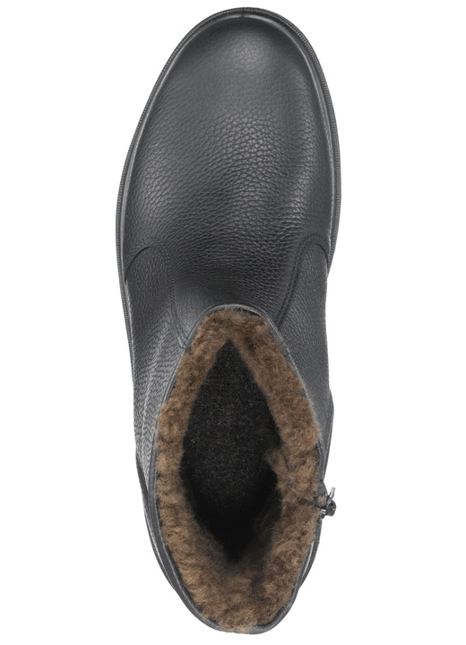 Stiefeletten - GINO GALANTE, gefütterte Herren-Stiefel, Winterschuhe, mit Lammfell, in Größe 040 bis 050, in Farbe MOKKA Ansicht 5