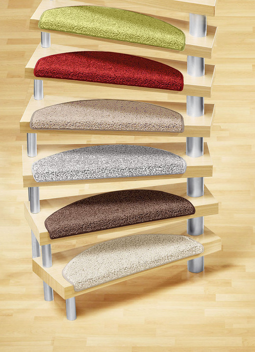 Läufer & Stufenmatten - Gekettelte Stufenmatten, in Größe 151 (Stufenmatten, 2er-Pack) bis 325 (Stufenmatten, 15er-Pack), in Farbe CREME Ansicht 1