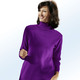 Langarm - Kombifreundlicher Pullover – Farbe LILA Langarm - Kombifreundlicher Pullover, in Größe 038 bis 060, in Farbe WOLLWEISS