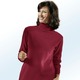 Langarm - Kombifreundlicher Pullover – Farbe WEINROT Langarm - Kombifreundlicher Pullover, in Größe 038 bis 060, in Farbe WOLLWEISS