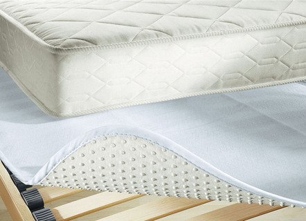 Bettwaren - F.a.n. Matratzenschoner mit Noppen - rutschfest und sicher Bettwaren - F.a.n. Matratzenschoner mit Noppen - rutschfest und sicher, in Größe 130 (80/200 cm) bis 136 (160/200 cm), in Farbe