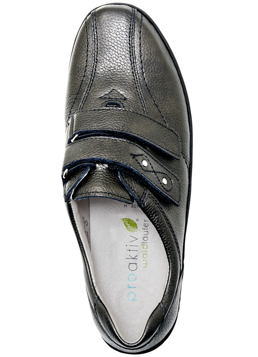 Slipper & Schnürschuhe - Waldläufer, bequeme Damen-Slipper, Weite H, mit herausnehmbarem Fußbett, in Größe 3 1/2 bis 8, in Farbe ECRU-BUNT Ansicht 9