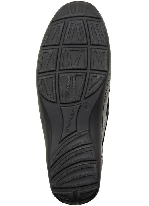 Slipper & Schnürschuhe - Waldläufer, bequeme Damen-Slipper, Weite H, mit herausnehmbarem Fußbett, in Größe 3 1/2 bis 8, in Farbe ECRU-BUNT Ansicht 10