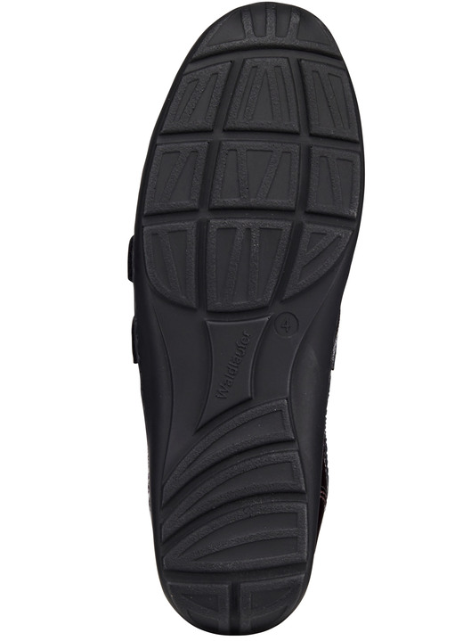 Slipper & Schnürschuhe - Waldläufer, bequeme Damen-Slipper, Weite H, mit herausnehmbarem Fußbett, in Größe 3 1/2 bis 8, in Farbe ECRU-BUNT Ansicht 13