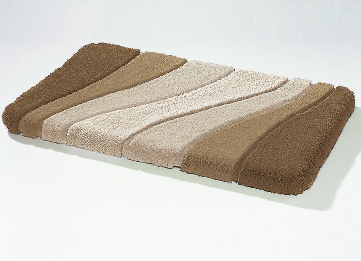 Badgarnituren - Barfußweiche Badgarnitur aus dem Traditionshaus Meusch, in Größe 100 (Vorleger, 55/65 cm) bis 112 (WC-Deckelbezug mit Kordel), in Farbe KARIBIKGRÜN Ansicht 7