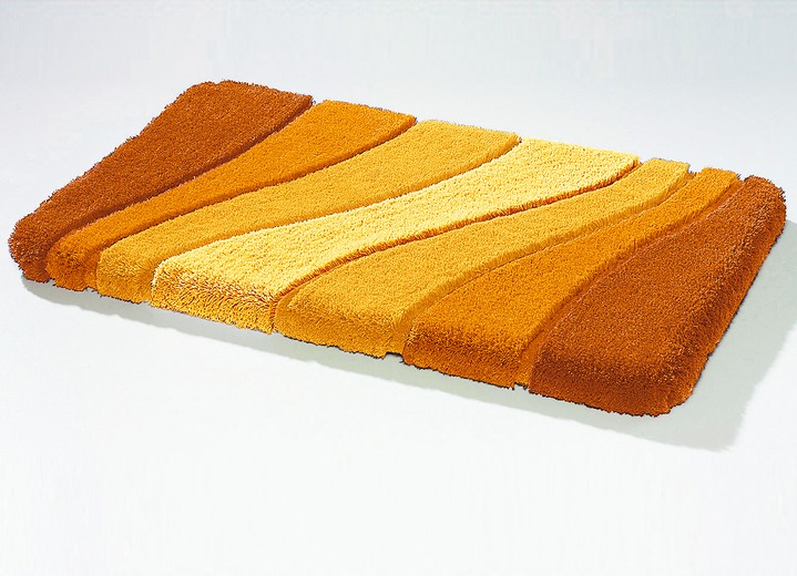 Badgarnituren - Barfußweiche Badgarnitur aus dem Traditionshaus Meusch, in Größe 100 (Vorleger, 55/65 cm) bis 112 (WC-Deckelbezug mit Kordel), in Farbe BLAU Ansicht 5