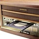 Nostalgiegeräte - Nostalgie-Stereoanlage mit MP3-Direktaufnahmefunktion – Farbe BRAUN – Ansicht 3 Nostalgiegeräte - Nostalgie-Stereoanlage mit MP3-Direktaufnahmefunktion, in Farbe SCHWARZ – Farbe BRAUN – Ansicht 3
