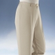 Hosen mit Knopf- und Reißverschluss - Hose mit weiterem Bundumfang in 9 Farben, in Größe 019 bis 245, in Farbe ECRU
