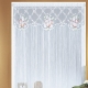 Klassisch - Fadenstore mit Bordüre – Farbe WEISS-WEISS – Ansicht 2 Klassisch - Fadenstore mit Bordüre, in Größe 137 (H125xB150 cm) bis 270 (H245xB150 cm), in Farbe WEISS-WEISS – Farbe WEISS-WEISS – Ansicht 2