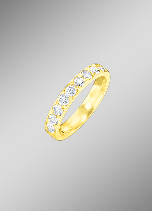 Ringe - Memoire-Ring mit Brillanten Ansicht 2 Ringe - Memoire-Ring mit Brillanten, in Größe 160 bis 220, in Farbe  Ansicht 2