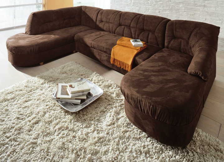 Polsterecken - Polstermöbel in verschiedenen Bezugsvarianten, in Farbe TERRA, in Ausführung Hocker Ansicht 17