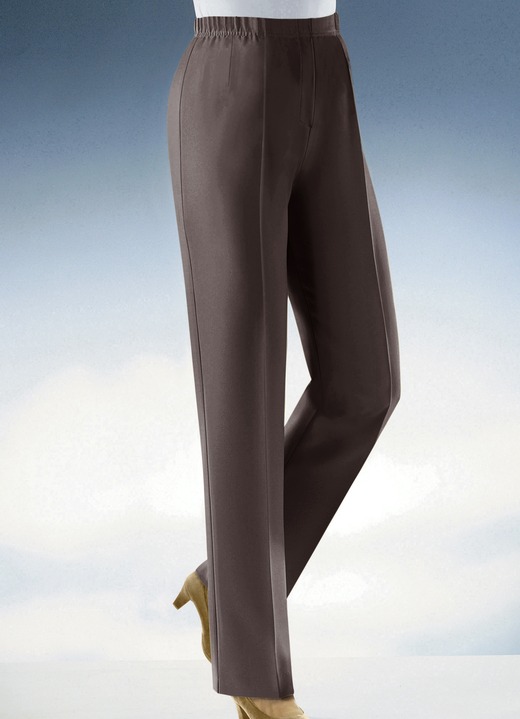Hosen - Pflegeleichte Hose Ansicht 5 Hosen - Pflegeleichte Hose, in Größe 020 bis 060, in Farbe BEIGE Ansicht 5