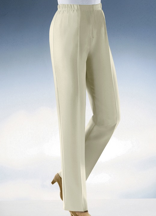 Hosen - Pflegeleichte Hose Ansicht 7 Hosen - Pflegeleichte Hose, in Größe 020 bis 060, in Farbe BEIGE Ansicht 7